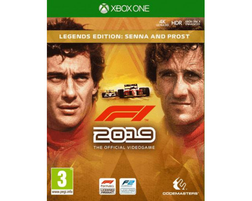 Игра Xbox One: F1 2019 Расширенное издание Legend Edition: Сенна и Прост (русская версия)