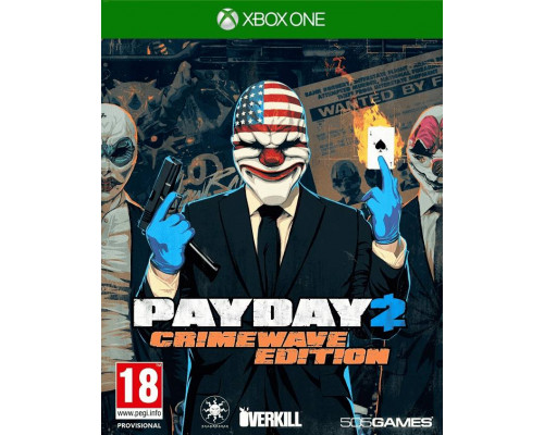 Игра Xbox One (б/у): PayDay 2: Crimewave Edition  *diskont (б/у)