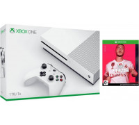Microsoft XBOX One S (1TB) + игра FIFA 20